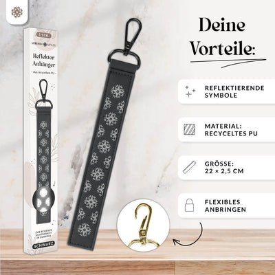 Reflektor Anhänger für Taschen